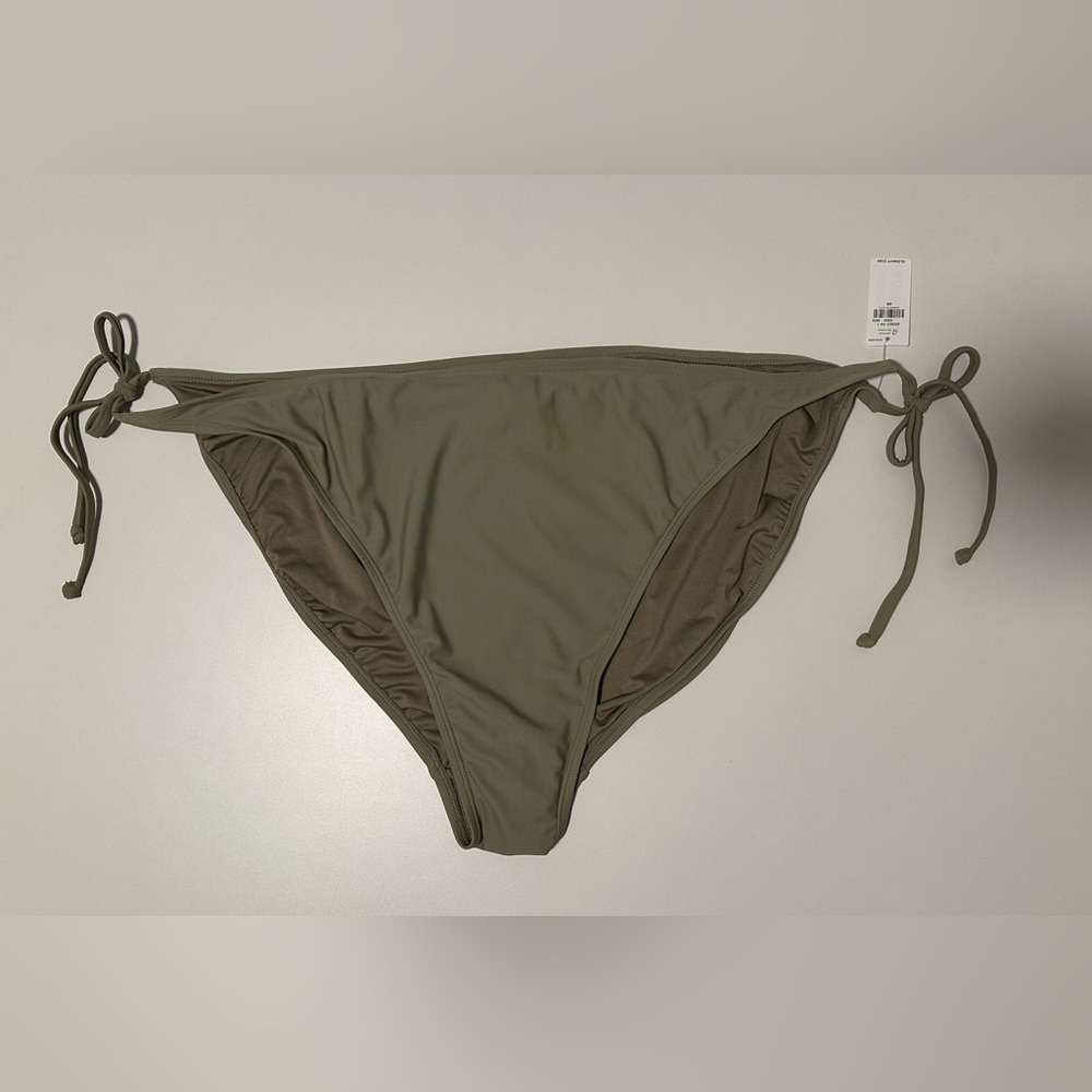 NWT Old Navy 4X Low Rise String Bikini Bottom Birch Leaf Color